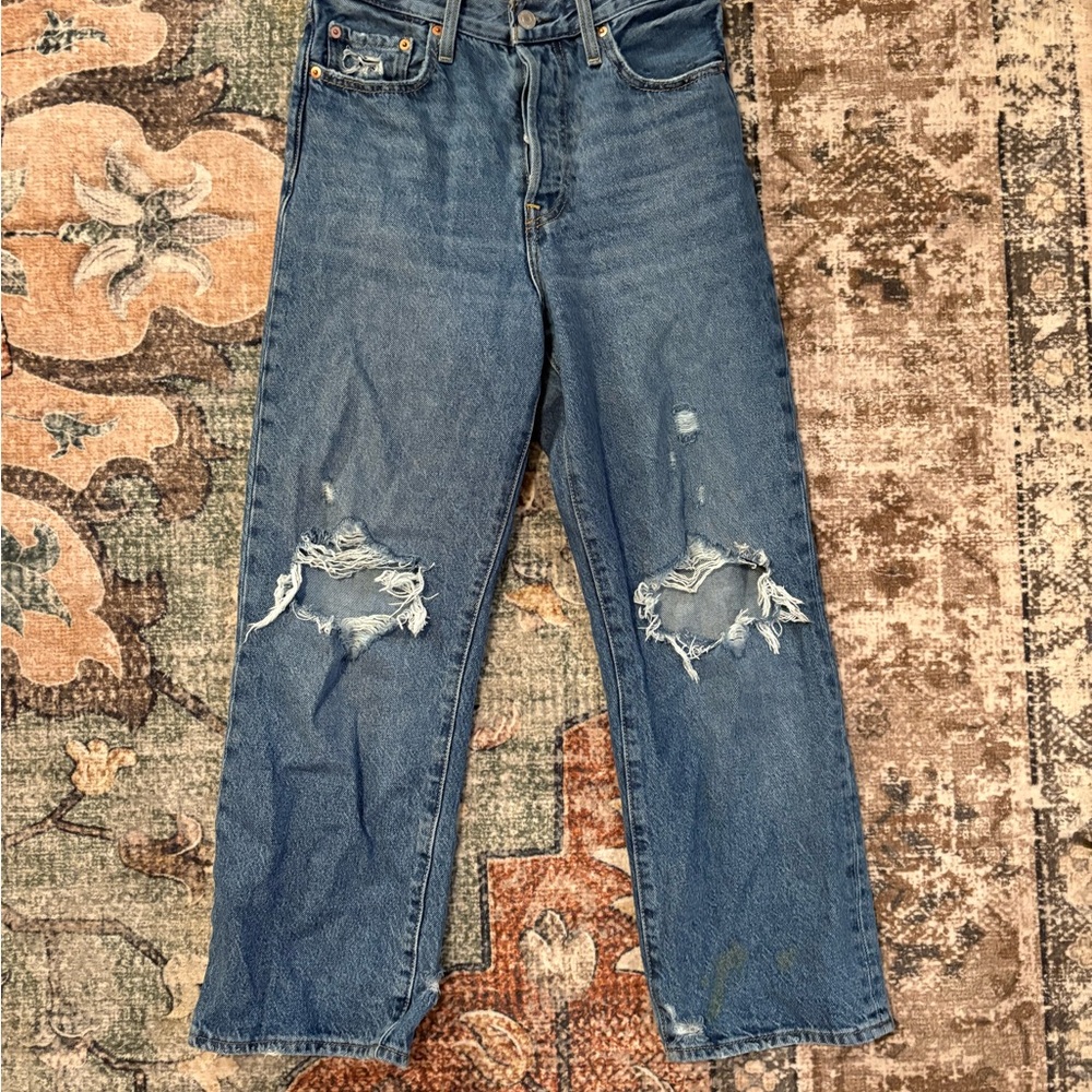 Levi's Classic Blue Denim Jeans